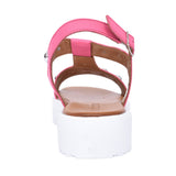Ladies Summer A7366 Sandal In Hot Pink