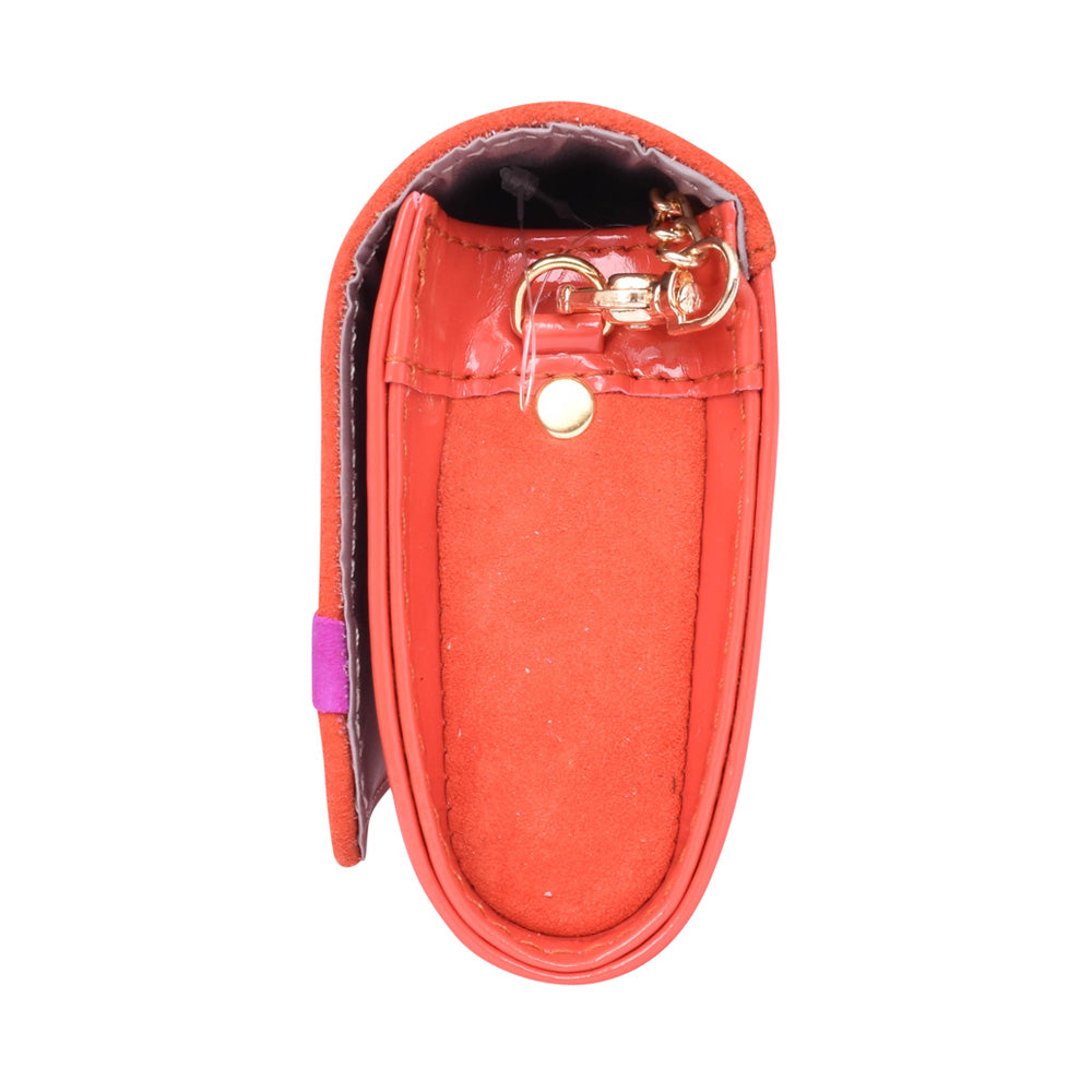 T40 Clutch Bag In Orange