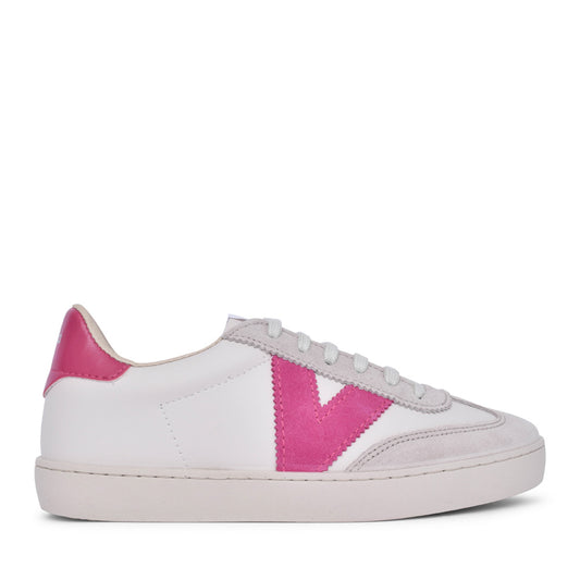 Ladies 1126184 Berlin Laced Trainer In Fuchsia