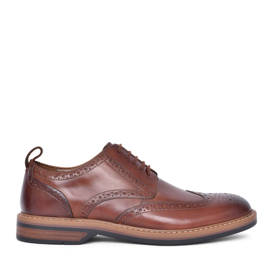 Mens Aldwin Limit G-fit Laced Brogue In Mid Tan