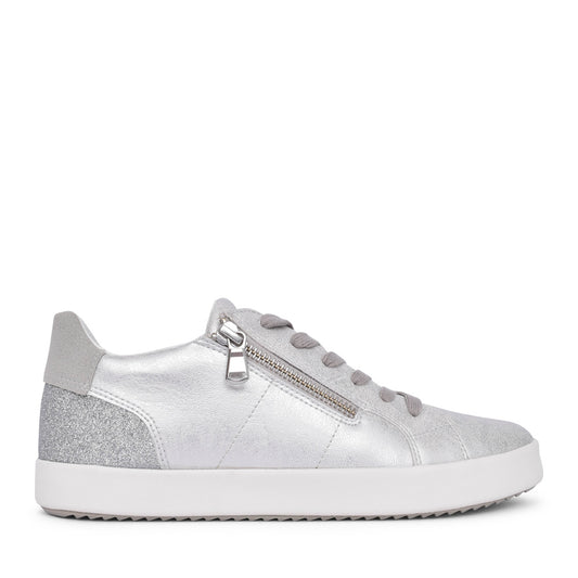 Ladies D026ha D Blomiee Laced Trainer In Silver