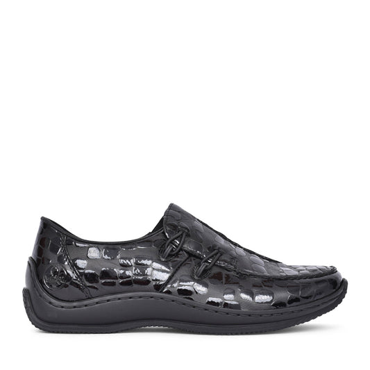 Ladies L1751 Slip-on Shoe In Black