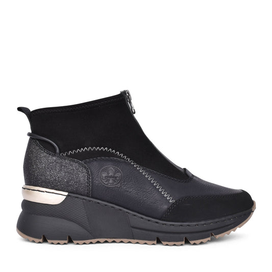 Ladies N6361 Ankle Boot In Black