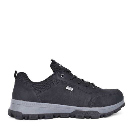 Mens 35503 Tex Laced Trainer In Black