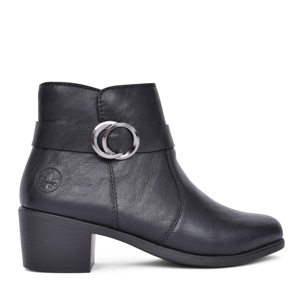 Ladies 73975 Ankle Boot In Black