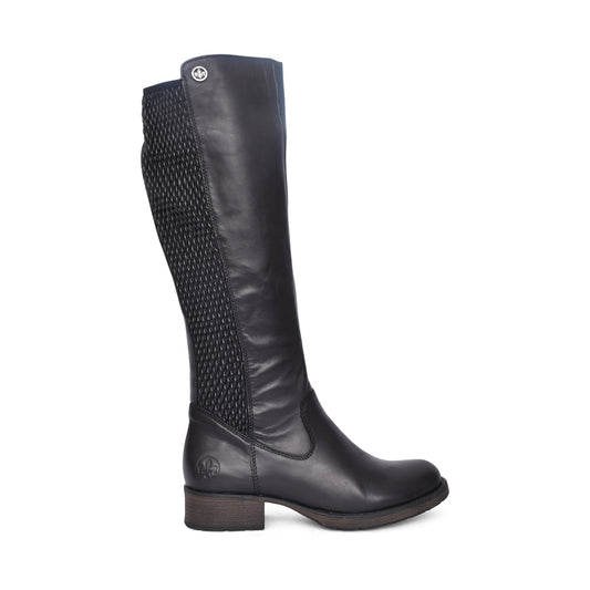 Ladies Z9591 Long Leg Boot In Black