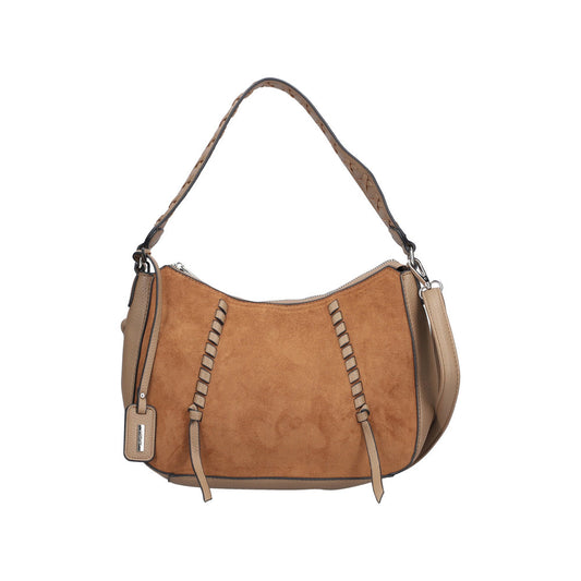 Ladies H1647 Handbag In Beige