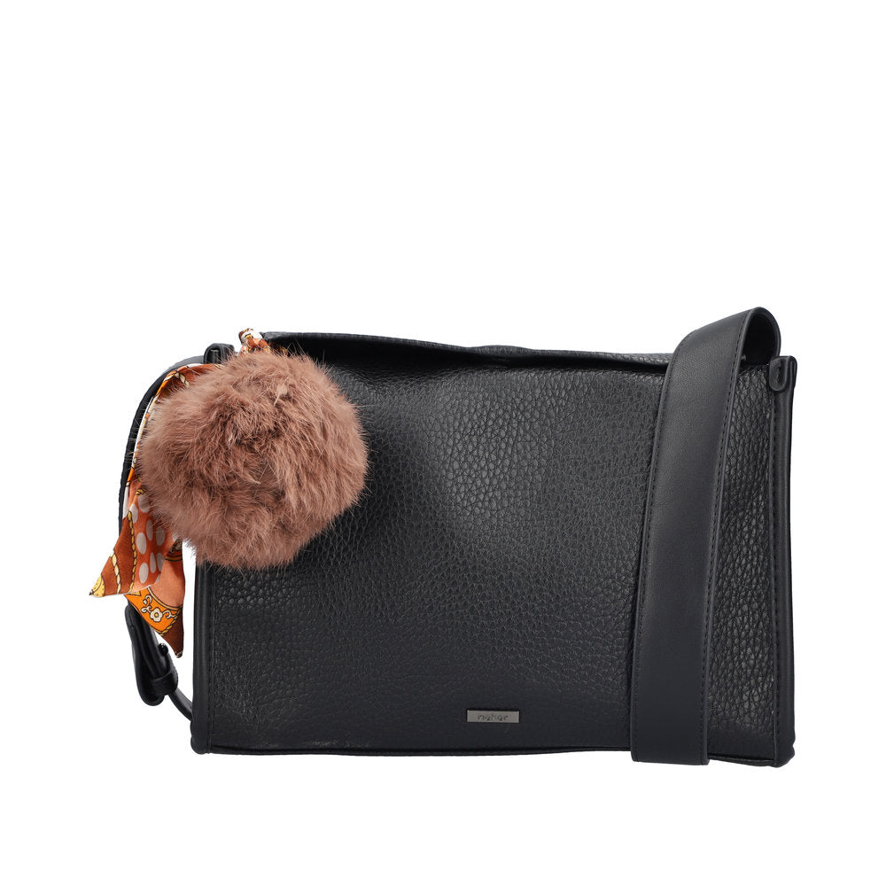 Ladies H1656 Handbag In Black