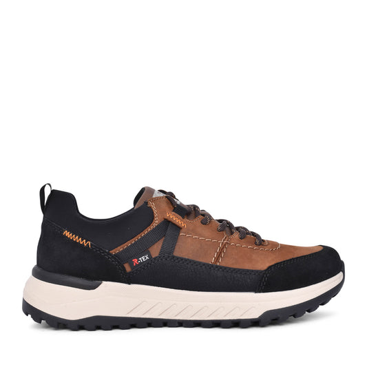 Mens U0100 Laced Trainer In Brown
