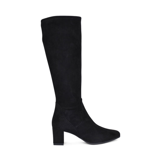 Ladies 9-25547 Long Leg Boot In Black