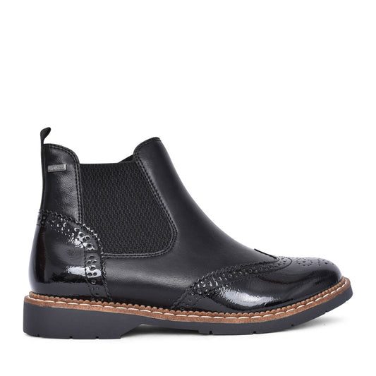 Ladies 5-25444 Chelsea Boot In Black