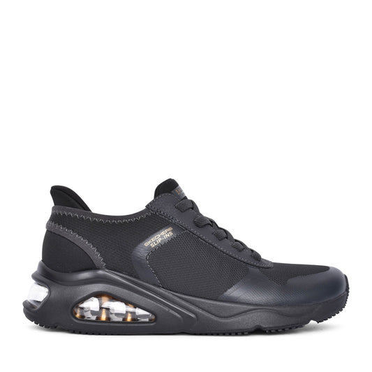 Ladies 177116 Tres-air Uno Easy Steppers Slip-ins In Black