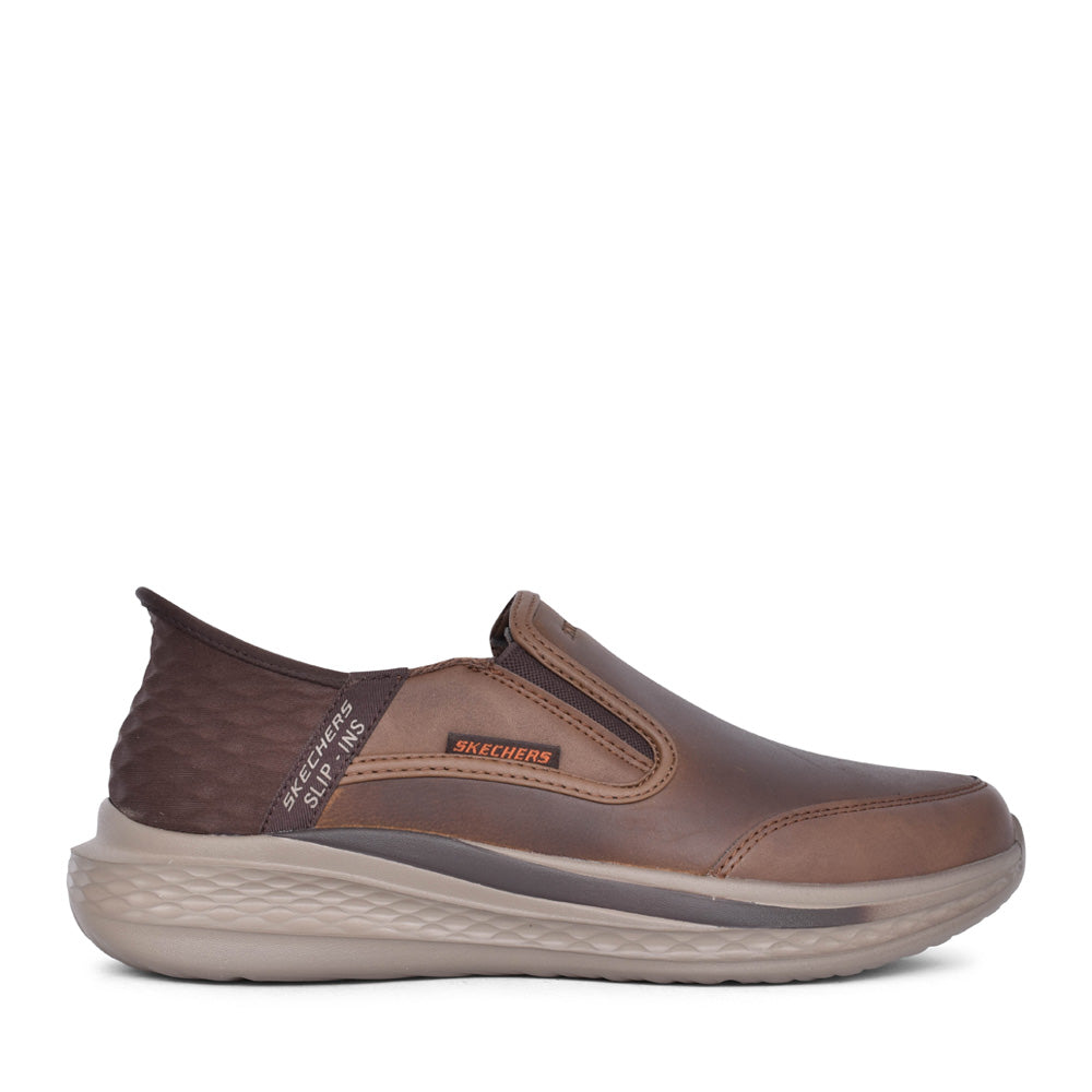 Mens 205237 Slade Cooper Slip-ins In Dark Brown