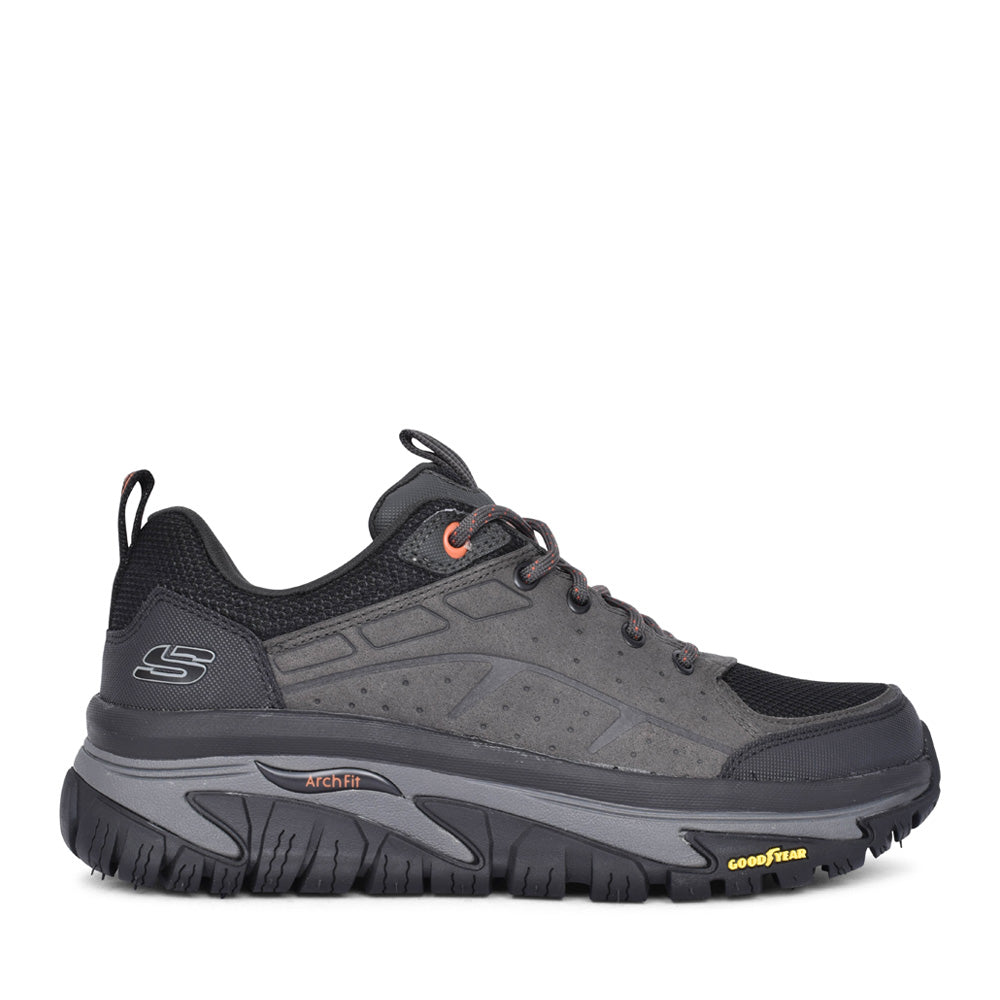 Mens 237488 Road Walker Arch Fit Trainer In Charcoal
