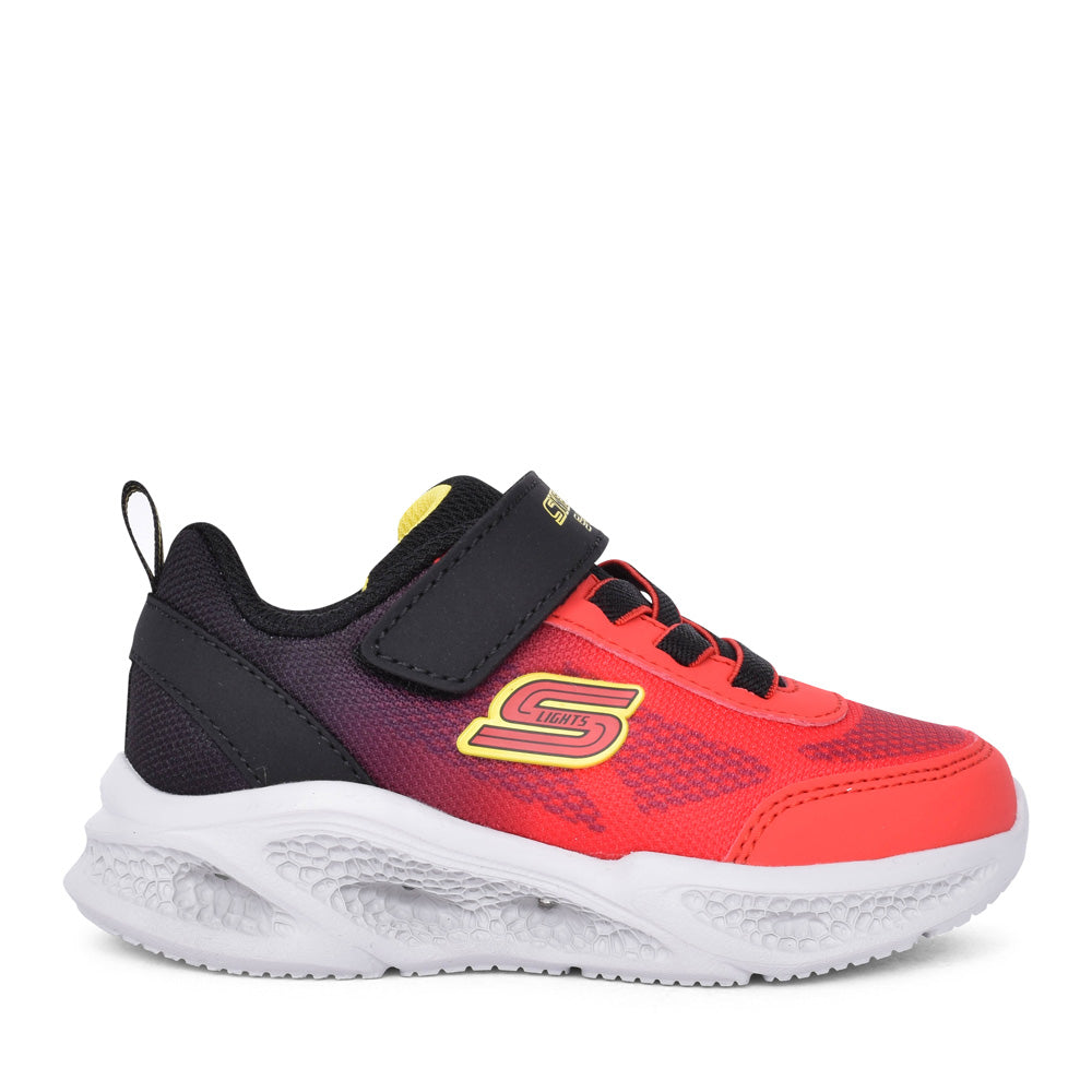 Boys 401495n Meteor Lights Krendo Trainer In Red