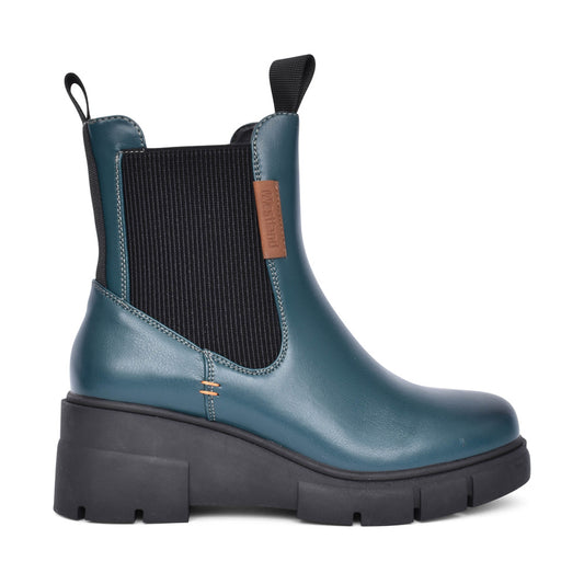 Ladies 582601 Willey 01 Ankle Boot In Teal