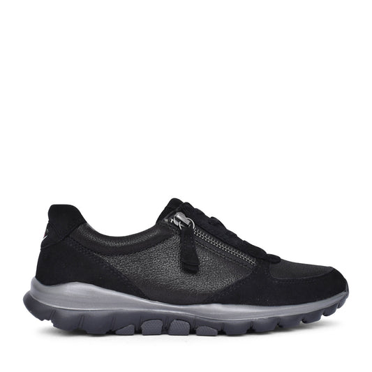 Ladies 56.968 Fantastic Laced Trainer In Black