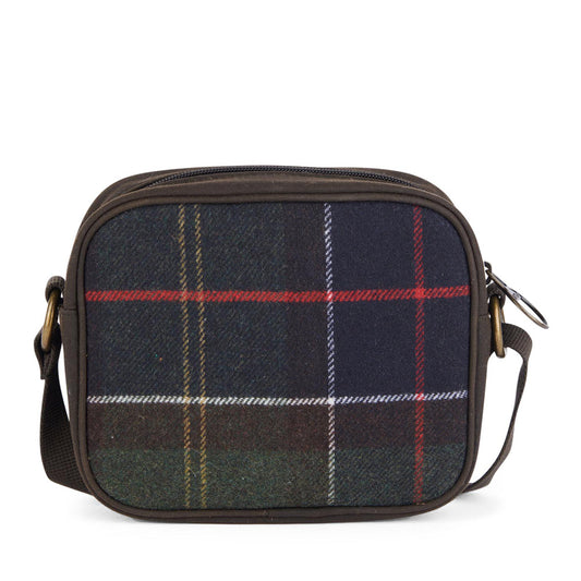 Ladies Contin Cross Body Bag In Class Tartan