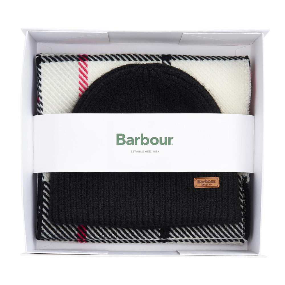 Ladies Pendle Beanie And Blair Scarf Gift Set In Pink