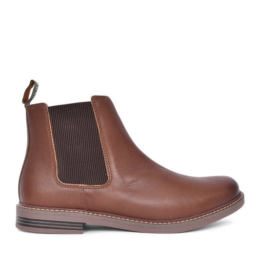 Mens Farsley Gusset Boot In Teak