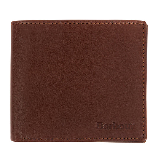 Mens Colwell Leather Billfold Wallet In Brown