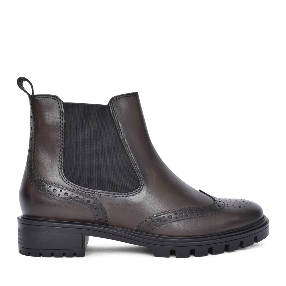 Ladies 12-29514 Tulsa Chelsea Boot In Green
