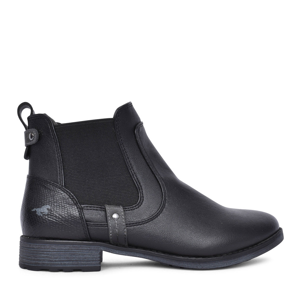 Ladies 1265522 Chelsea Ankle Boot In Black