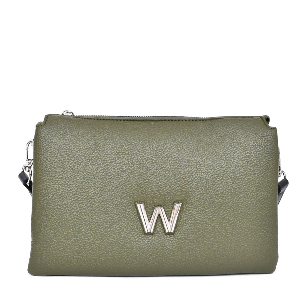 Ladies Wb-52007 Cross Body Bag In Khaki