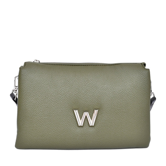 Ladies Wb-52007 Cross Body Bag In Khaki
