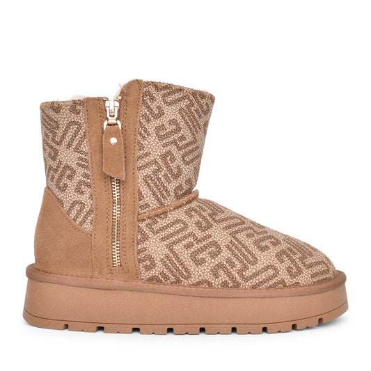 Ladies Kamploops Ankle Boot In Sand