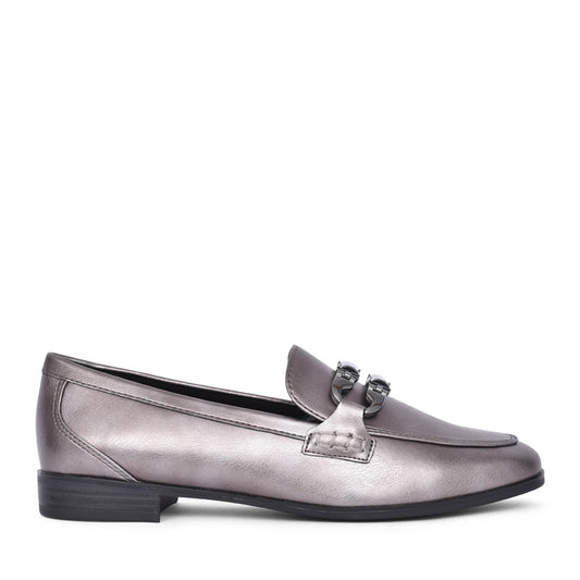 Ladies 2-24237 Loafer In Pewter