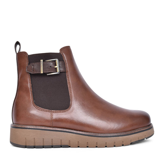 Ladies 2-26478 Ankle Boot In Brown