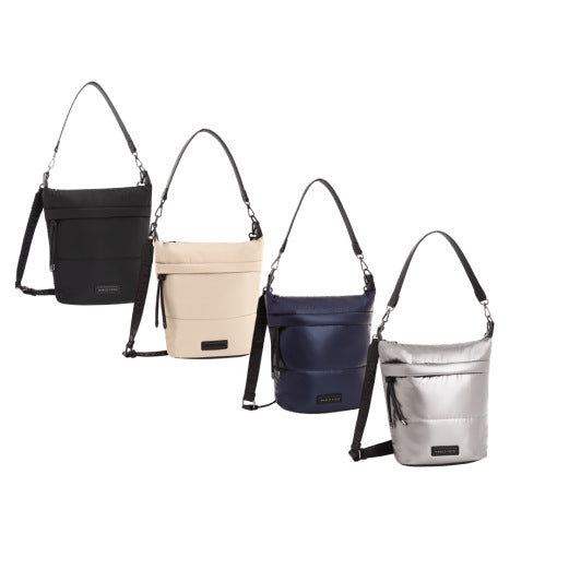 Ladies 2-61122 Cross Body Bag In Cream