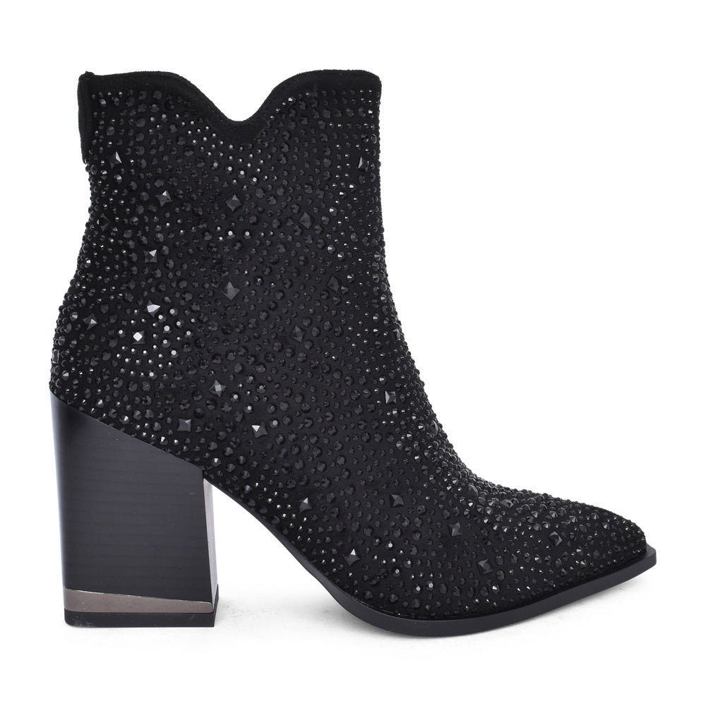 Ladies All That Ankle Boot In Black