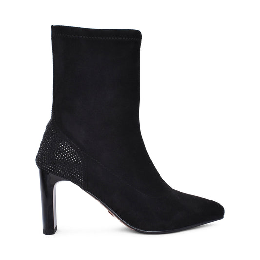 Ladies Fall To Pieces Calf Boot In Black