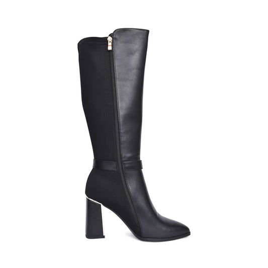 Ladies D5429 Long Leg Boot In Black