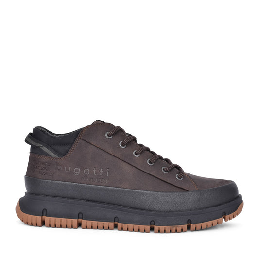 Mens Ac238 Samper Laced Trainer In Brown