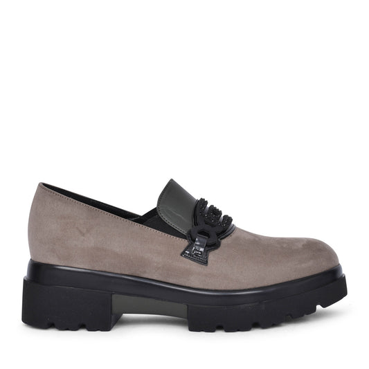 Ladies Olga Slip-on Shoe In Grey