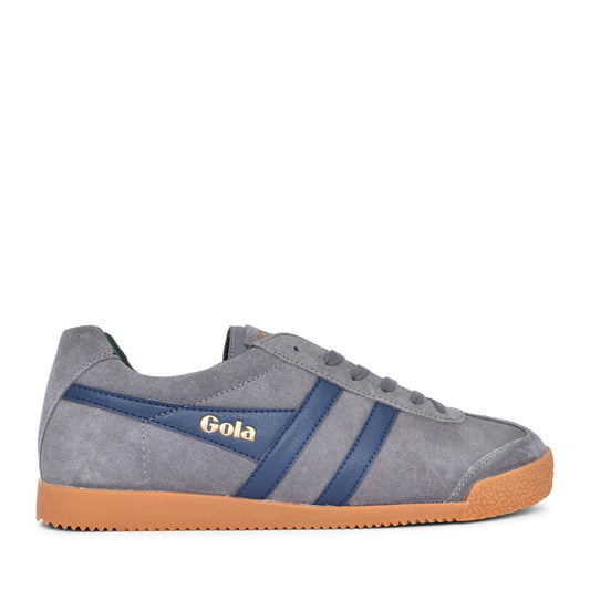 Mens Harrier Cma192 Laced Trainer In Grey