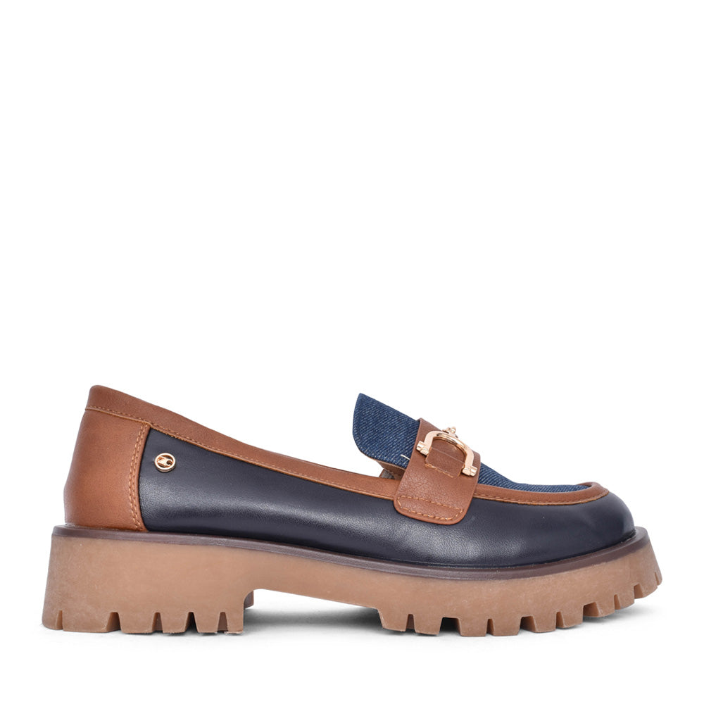 Ladies Banjas Loafer In Navy