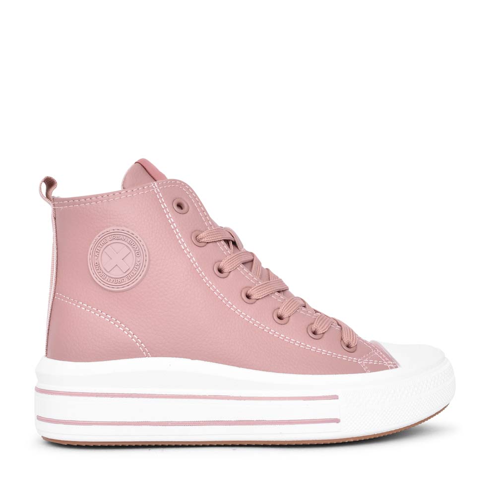 Girls 151065 Platform Ankle Boot In Rose