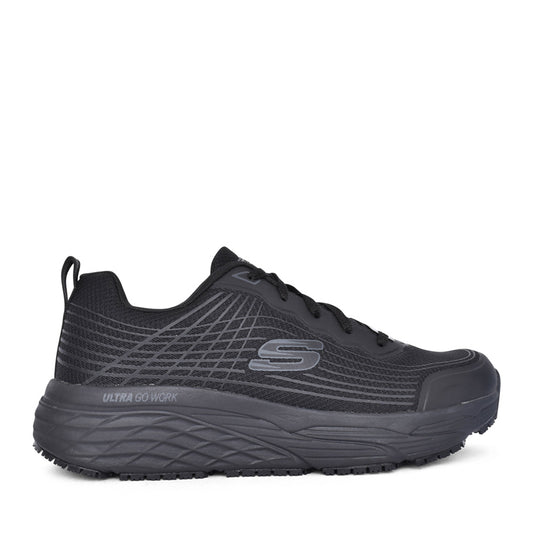 Mens Workwear 200021ec Max Cushioning Elite Trainer In Black