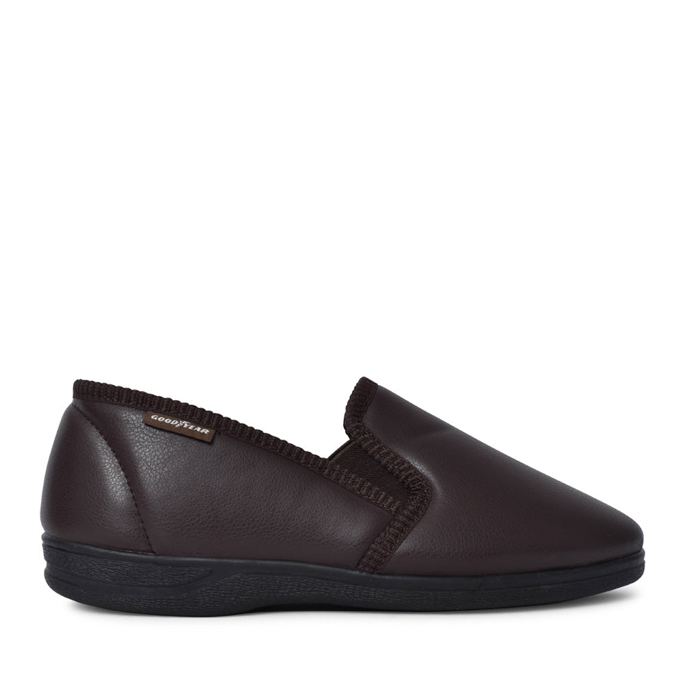 Mens Trent Kmg107 Slipper In Brown