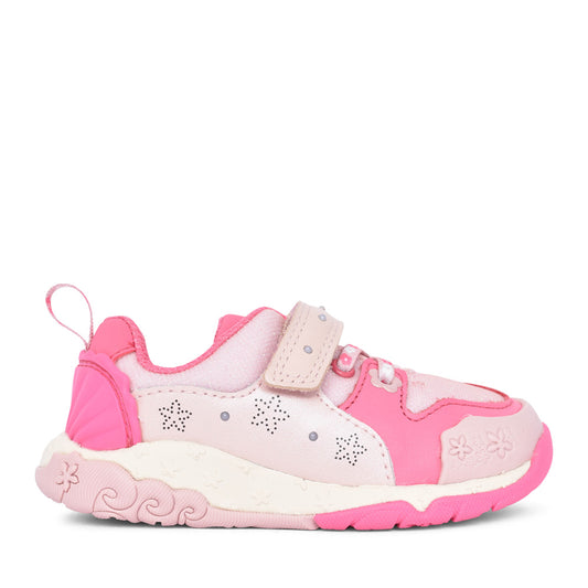 Girls Tidal Shell T Pink Combi Trainer In Kids F Fit