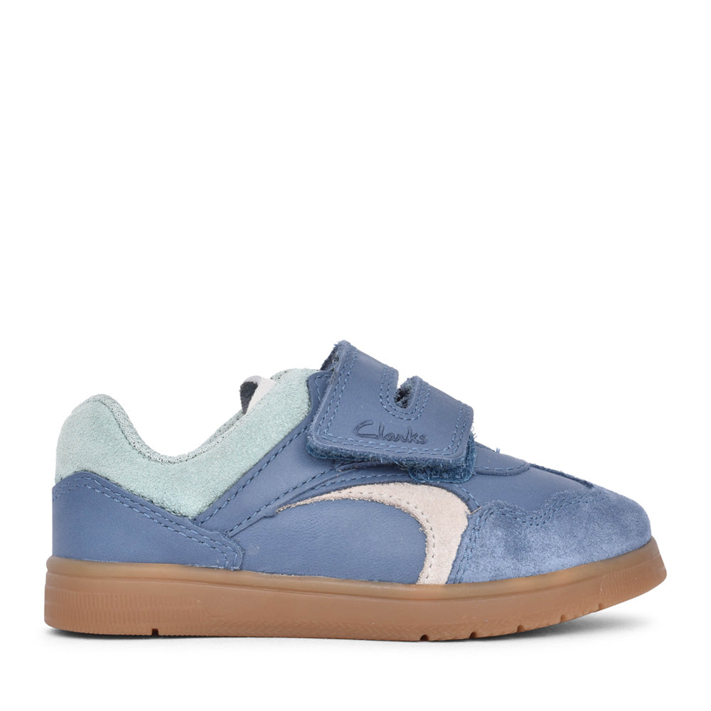 Boys Disco Vibe T Blue Velcro Shoe In Kids G Fit