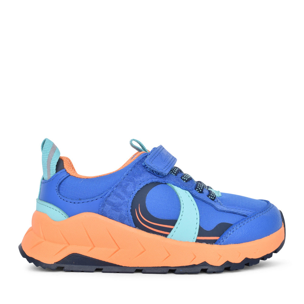 Boys Selva Hero K Bright Blue Trainer In Kids G Fit