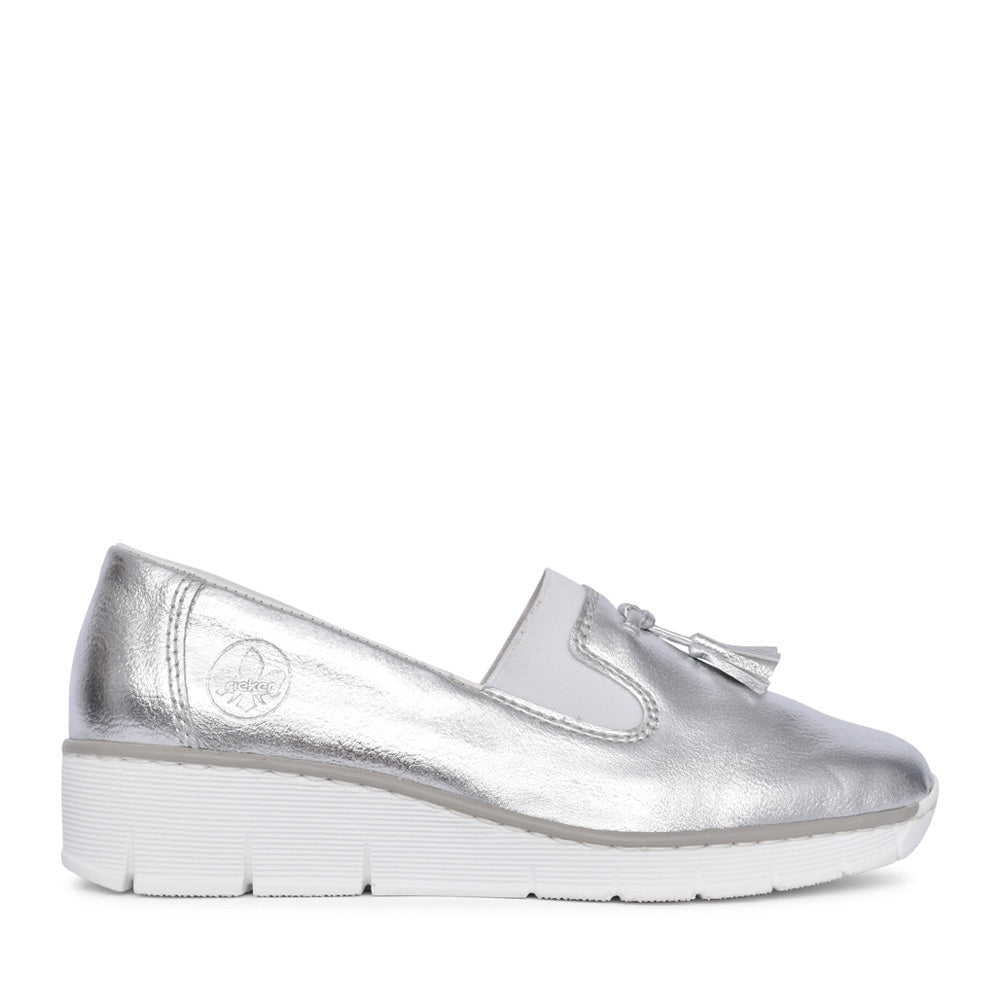 Ladies 53751 Loafer In Silver