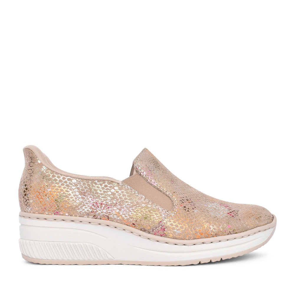 Ladies 48761 Slip-on Shoe In Multi-colour