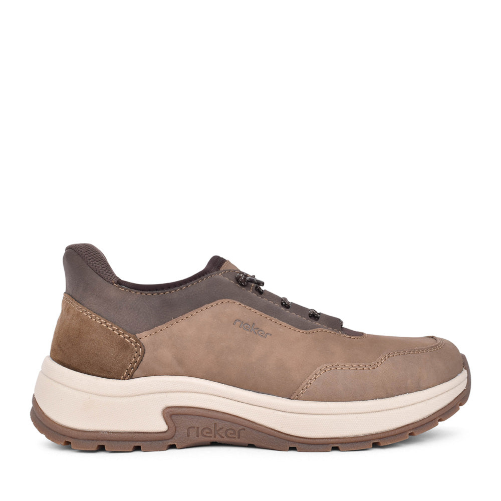 Mens 11055 Laced Trainer In Brown