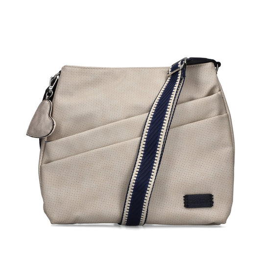 Ladies H1004 Crossbody Bag In Beige
